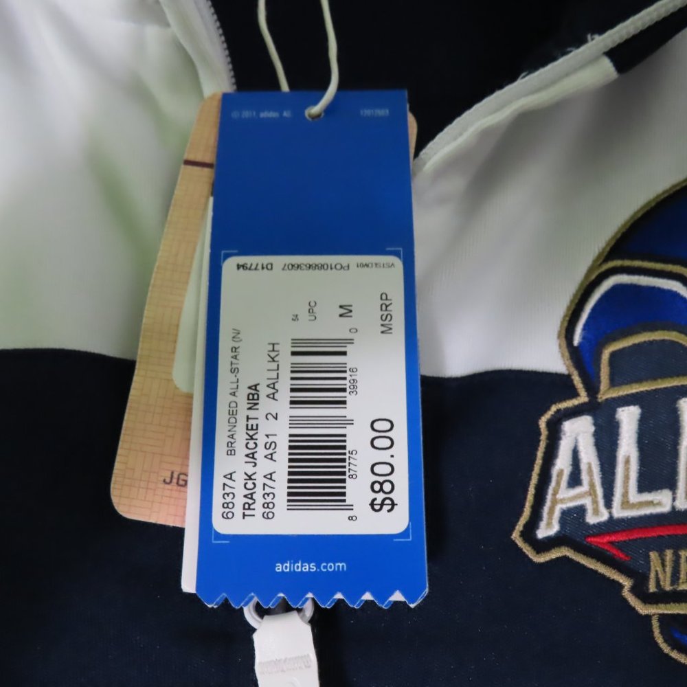 NEW Men's Adidas NBA All Star Zip-up - Picture 7 of 10